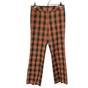NWOT Tommy Hilfiger Red & Navy Plaid Pants Size 4